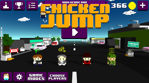 Jumping Chicken trên Android