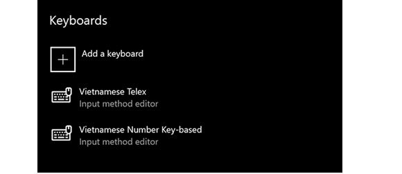 Cách cài bản tiếng Việt Telex của Windows 2