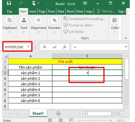 Thực hiện tham chiếu dữ liệu từ file Excel khác 2